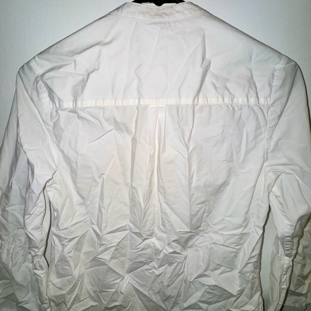 Boden White/Cream Button Up Blouse Floral Embroidery - Picture 9 of 10